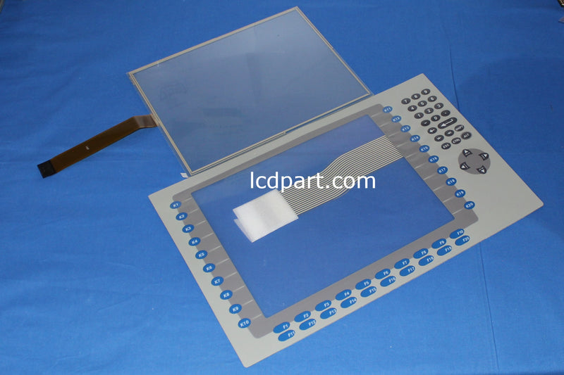 2711P-RDB12C touch screen and Membrane Keypad, P/N:2711P-RDB12C-TK