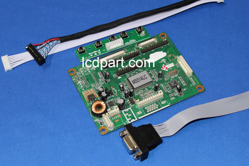 LCD controller kit for LM151X2, P/N: TTL-DF9-41_1024X768