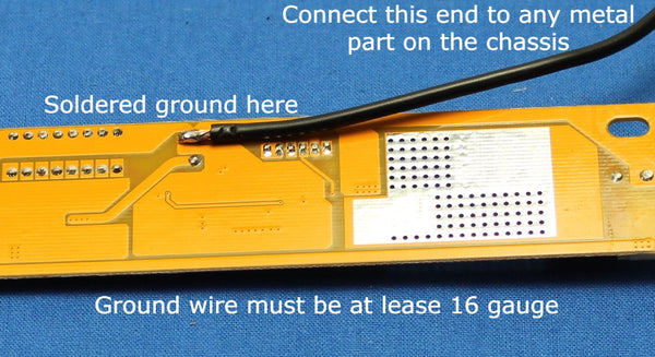 How add a ground wire
