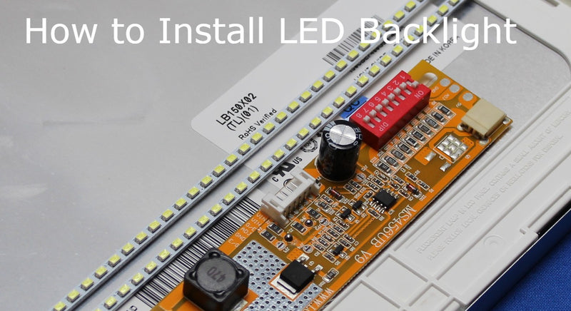 LB150X02-TL01, How to Install LED Backlihgt