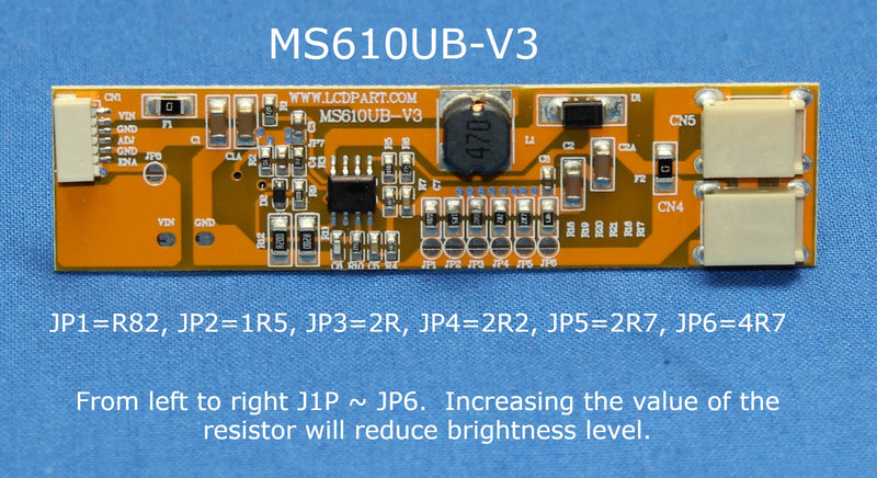 How to Reduce Brightness - MS610UB-V3