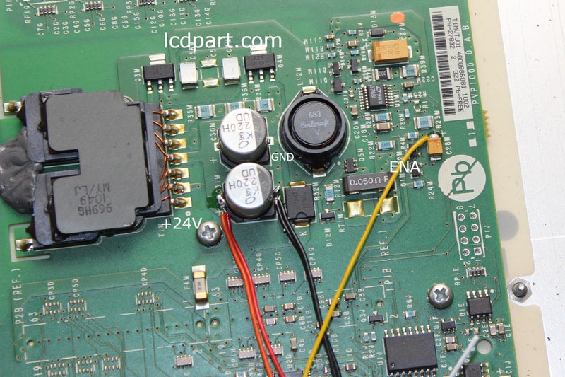 2711P-RDK10C-LEDKIT, Direct Replacement LCD, P/N: 2711P-RDK10C-LEDKIT