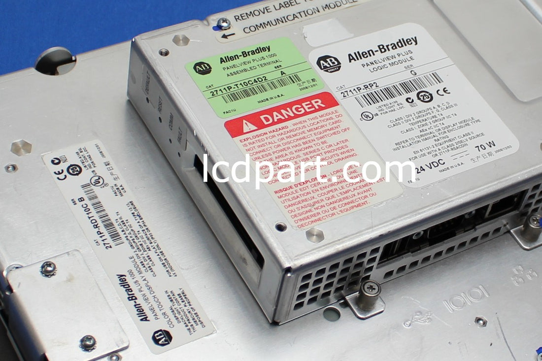 2711P-RDT10C, 2711P-RP2, 2711P-T10C4D2, Allen Bradley PanelView Plus 1
