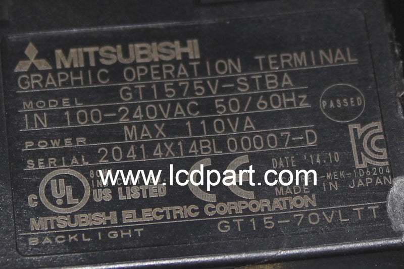 GT1575V-STBA,  Upgraded to sunlight readable LED Backlight