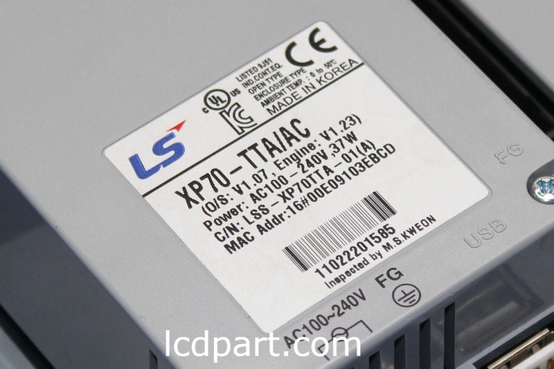 XP70-TTA/AC, LSS-XP70TTA-01(A), Upgraded to Sunlight Readable LED Backlight