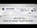 2711P-RDB15C touch screen and Membrane Keypad, P/N:2711P-RDB15C-TK