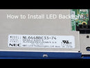 NL6448BC33-64, NL6448BC33-74 LED upgrade kit, P/N: LSRSB44220X12R+MS534EXT