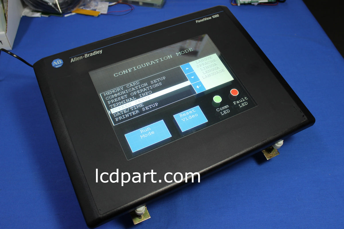 2711-T10C15, PanelView 1000, Upgraded to Sunlight Readable LED Back li