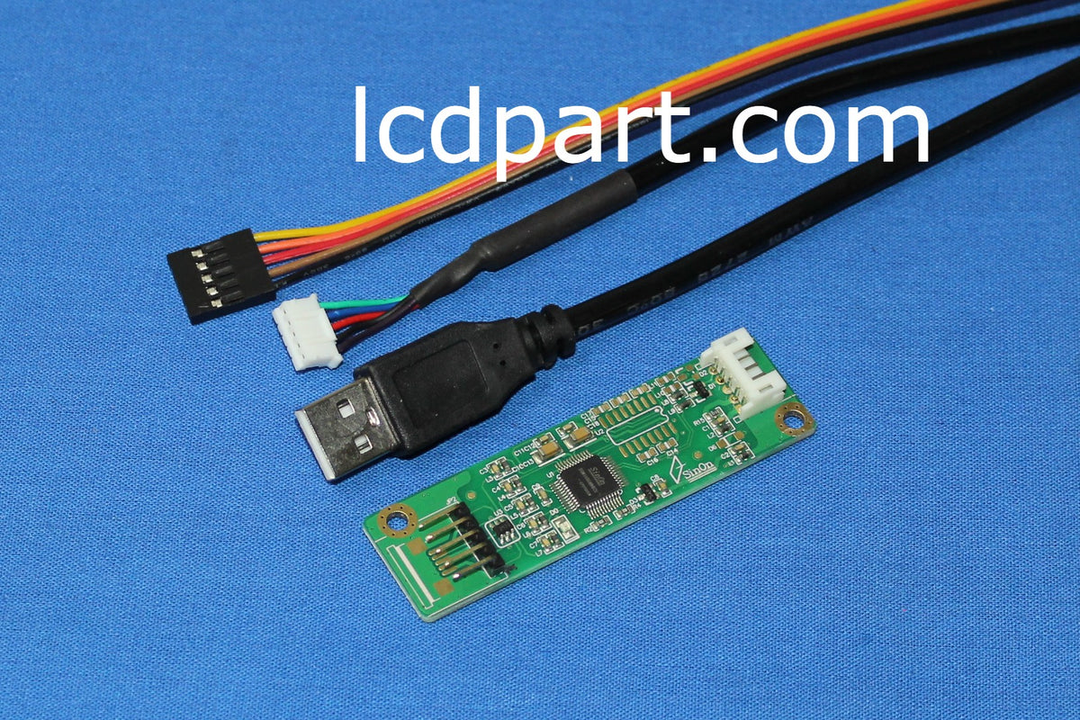 19-Inch 5-Wire Resistive Touch Screen Panel With USB Controller Kit (Universal, 323x396mm)