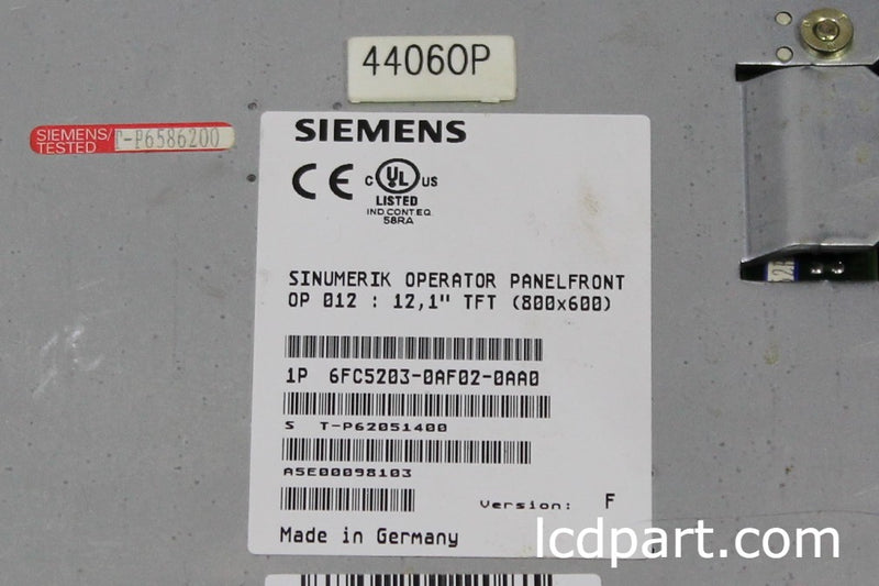 Siemens 6FC5203-0AF02-0AA0, Upgraded to Sunlight Readable LED Backlight