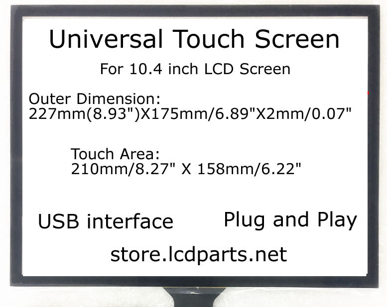 10.4 inch Universal Touch Screen, MS104UTOUCH