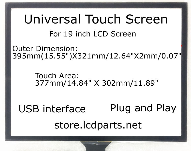19 inch Universal Touch Screen, MS190UTOUCH