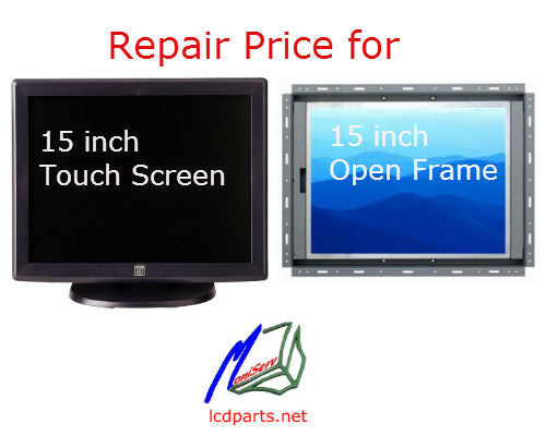 OPT15, Repair service for 15 inch open frame monitor