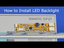 6AV3627-1LK00-1AX0, Simatic OP27, Upgraded to Sunlight Readable LED Back light