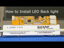 LED upgrade kit for LQ9D161, LQ9D169, P/N: UB35145X13R3D